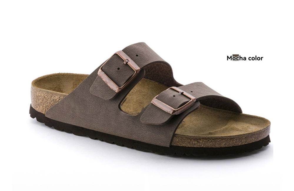 Arizona Flex Platformbirko-Flor Mocha |  Womens Two-Strap Sandals