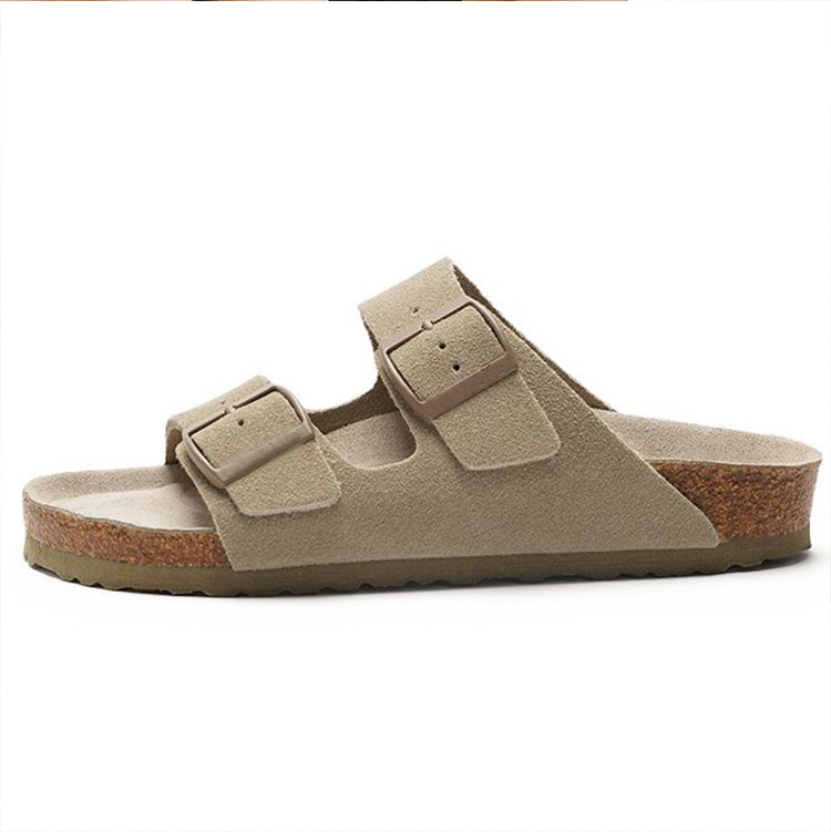 Arizona Flex Platformbirko-Flor White |  Womens Two-Strap Sandals