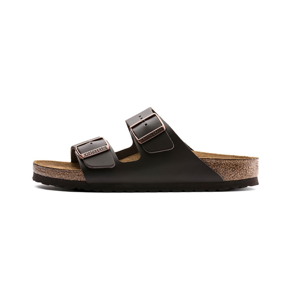 Arizona Soft Footbedoiled Leather Blue |  Womens/Mens Two-Strap Sandals