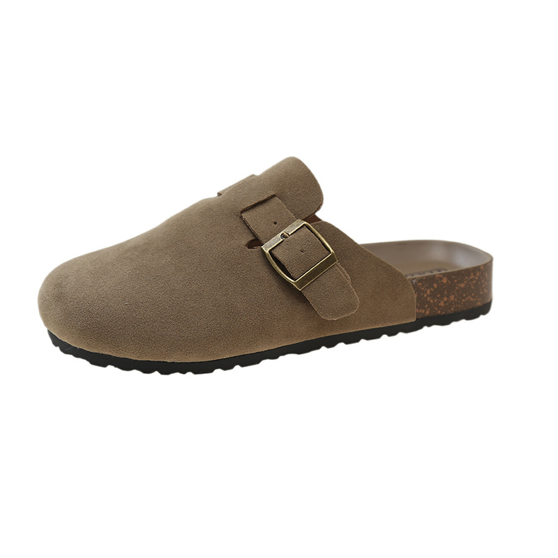 Boston Big Bucklenubuck Leather Thyme |  Womens Clogs