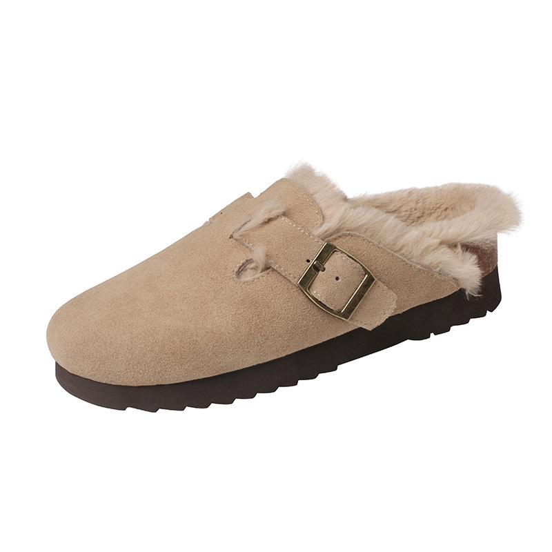 Boston Shearlingsuede Leather Midnight |  Womens/Mens Clogs