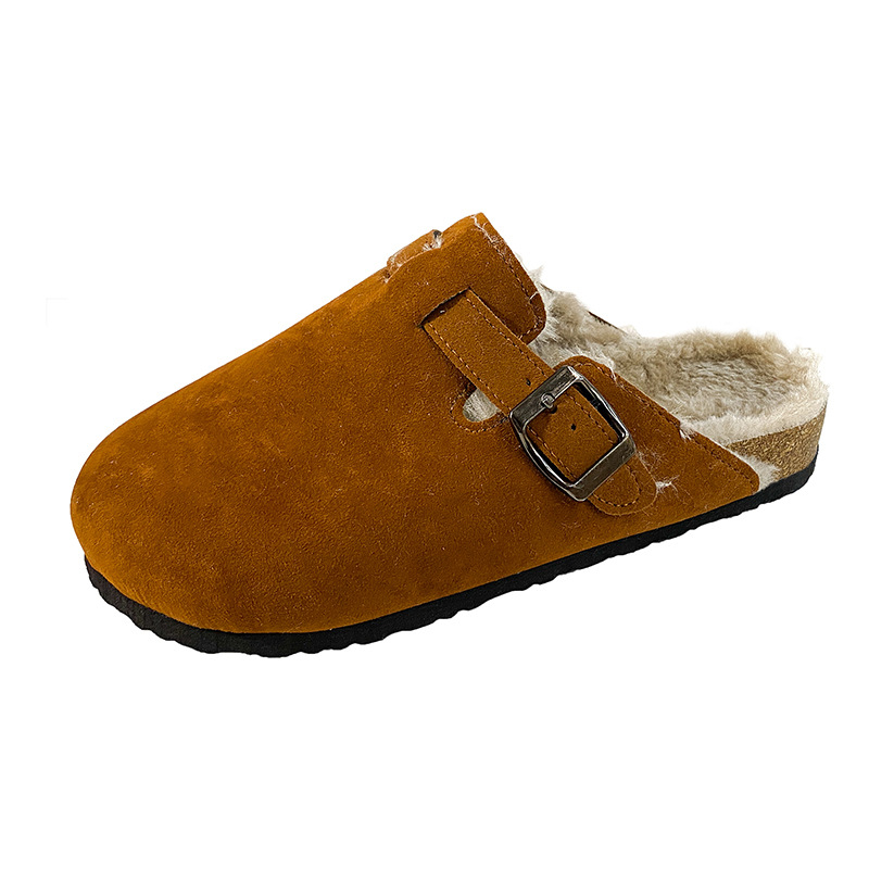 Boston Shearlingsuede Leather Mocha |  Womens/Mens Clogs