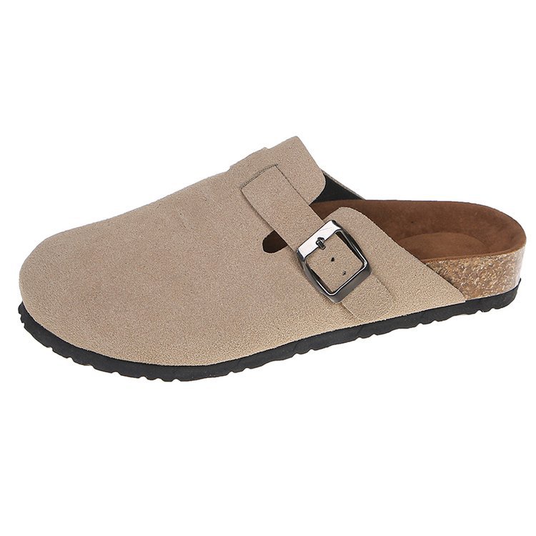 Bostonnatural Leather-Felt Light Gray |  Womens/Mens Clogs