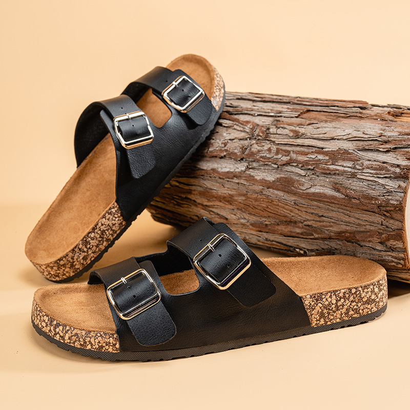 Catalinabirko-Flor Mocha |  Womens One-Strap Sandals