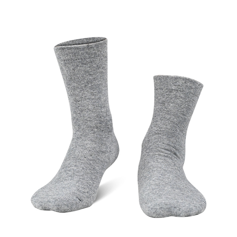 Cotton Slubcotton-Polyamide-Elastane Gray White |  Womens Socks