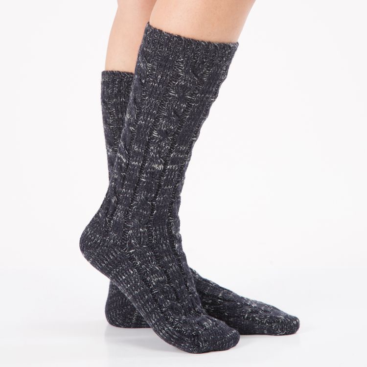 Cotton Twist Mencotton-Polyamide-Elastane Black |  Mens Socks