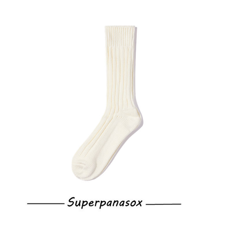 Cotton Twist Mencotton-Polyamide-Elastane Off White |  Mens Socks