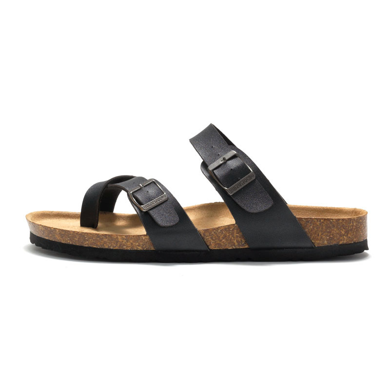 Florida Soft Footbedbirko-Flor Black |  Womens Multi-Strap