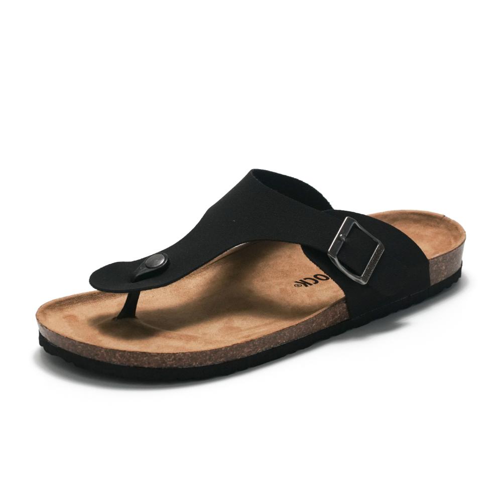 Gizeh Big Bucklenubuck Leather Ecru |  Womens One-Strap Sandals