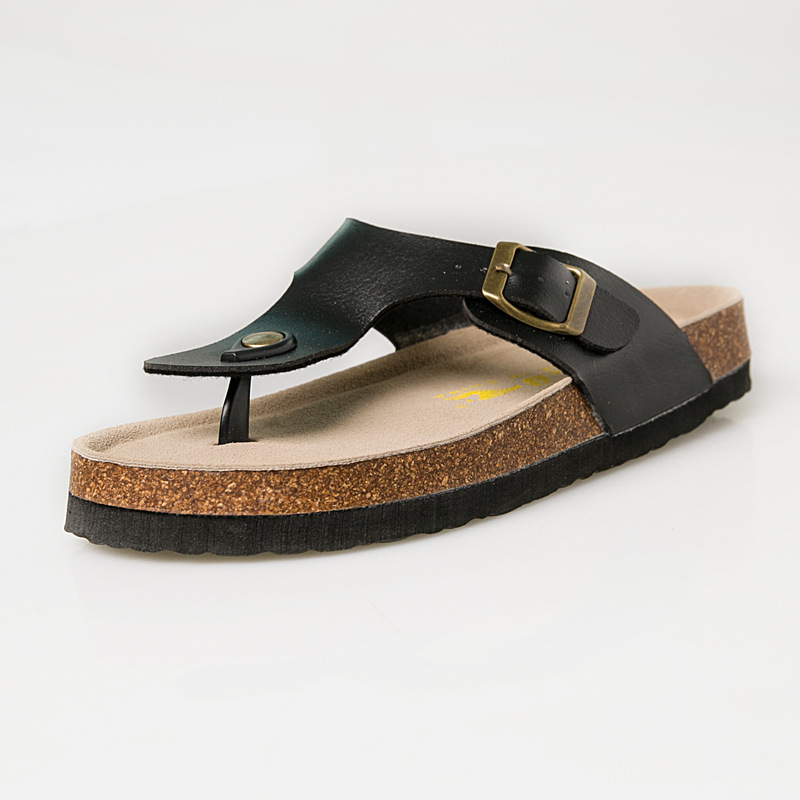 Gizeh Big Buckleoiled Leather Biscay Bay |  Womens One-Strap Sandals