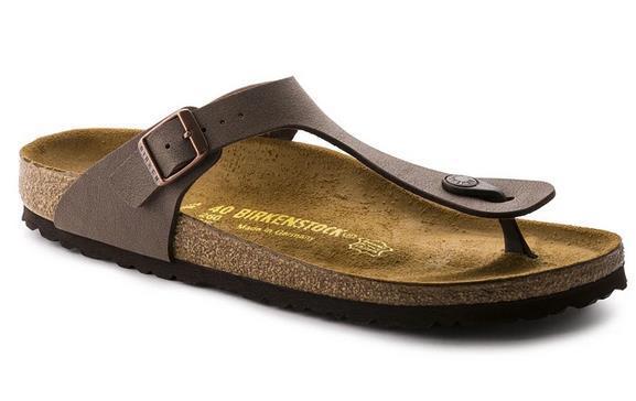 Gizeh Braidedoiled Leather Cognac |  Womens One-Strap Sandals