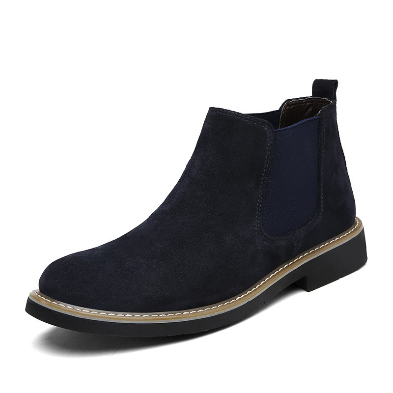 Highwood Slip On Mensuede Leather Mocha |  Mens Boots