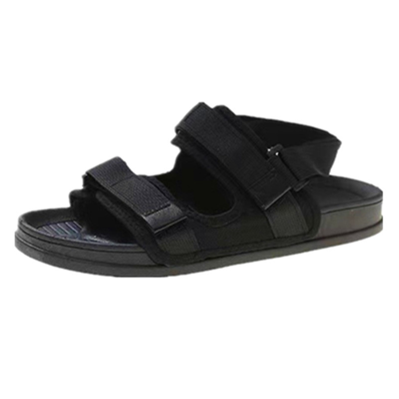 Tatacoabirko-Flor Futura Black |  Mens Two-Strap Sandals