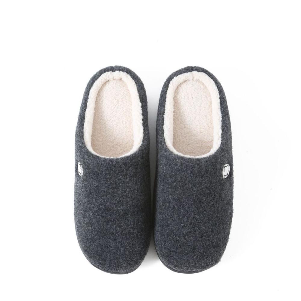 Zermatt Shearlingwool Felt Anthracite |  Womens/Mens Clogs